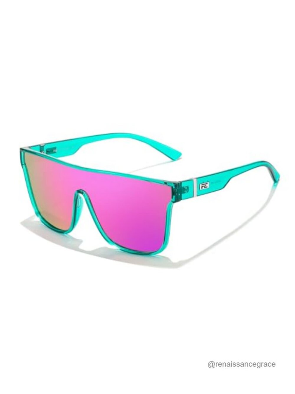 Oversized Square Sunglasses UV400 Protection Unisex